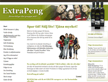 Tablet Screenshot of extrapeng.se